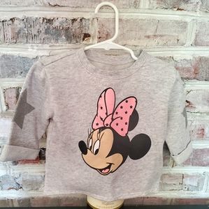 Mickey Mouse 3/4 length sleeve sweatshirt 3T